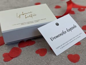 Ljubavne kartice za parove - poklon za valentinovo ili godišnjicu